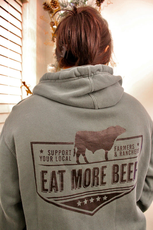 EAT MORE BEEF HOODIE